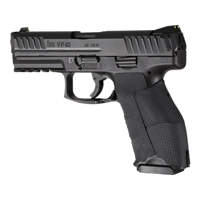 Hogue 17958 Wrapter Size Black Block Texture Rubber Fits H&K VP9/VP40 - View 2