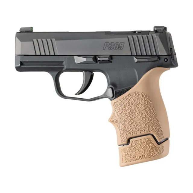 Hogue 18033 Grip Extension Base Pad Cobblestone FDE for SIG P365 12rd - View 2
