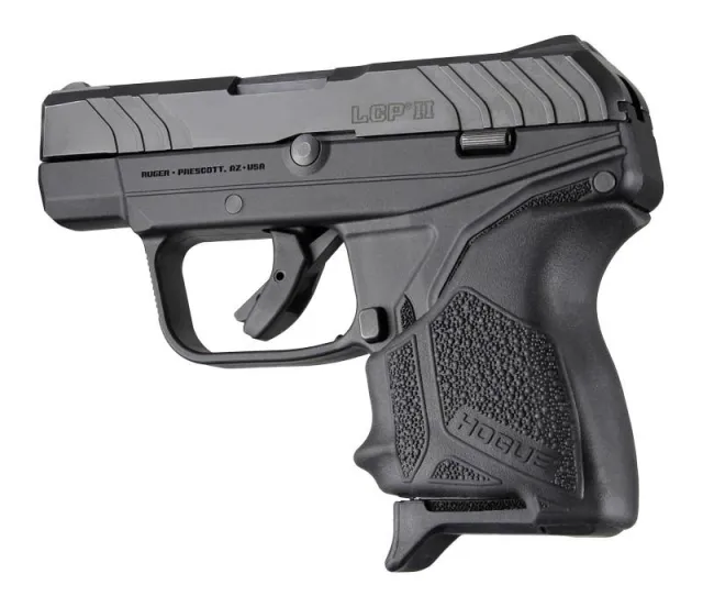 Hogue HandAll Beavertail Grip Sleeve Ruger LCP II Black - View 2