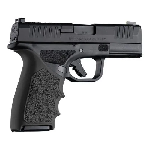 Hogue HandAll Beavertail Grip Sleeve Springfield Hellcat Pro Black 18320 - View 2
