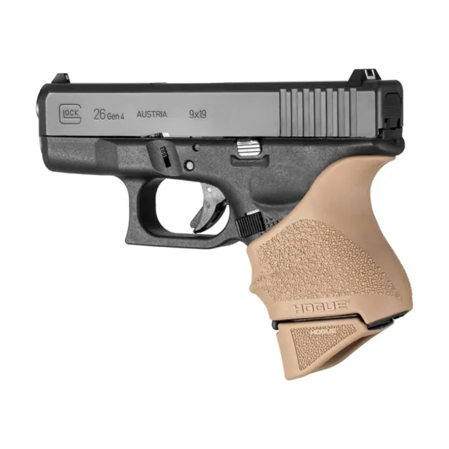 Hogue 18623 Grip Ext FDE for Glock 26 9mm Premium - View 2