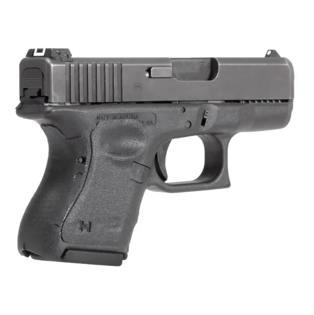 Hogue Wrapter Adhesive Grip Black Glock Gen 3 Models 26 27 33 39 - View 2