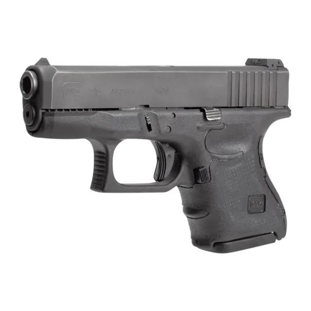 Hogue Wrapter Rubber Adhesive Grain Texture Grip For Glock 26/27/33 (18640) - View 2