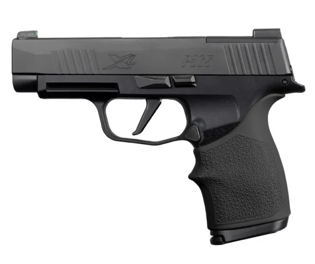 Hogue 18710 HandAll Beavertail Grip Sleeve Fits Sig P365XL Black - View 2