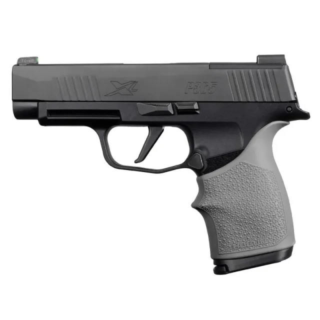 Hogue HandAll Beavertail Handgun Grip Sleeve for Sig Sauer P365XL Slate Grey - View 2