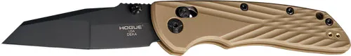 Hogue Deka 3.25in ABLE Lock Modified Wharncliffe FDE Folding Knife (24367) - View 2