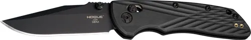 Hogue Deka 3.25" ABLE Lock Clip Point Polymer Frame Blk Folding Knife - View 2