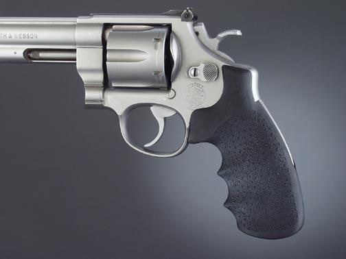 Hogue 25000 Monogrip Rubber Grip Fits S&W N-Frame Round Butt - View 2
