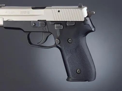 Hogue 28010 Black Rubber Grip Panels for Sig P228/P229 - View 2