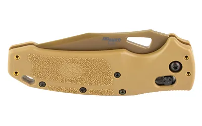Hogue SIG K320 M17 M18 Folding Knife PVD Coyote Tan Tanto 3.5 Inch Blade - View 4