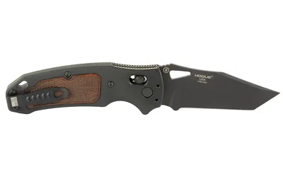 Hogue 36367 SIG K320 AXG 3.5" Tanto Blade Black Aluminum Walnut Inlay - View 3