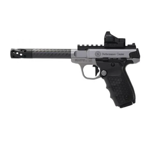 Smith & Wesson Performance Center SW22 Victory Target 22 LR 6 in Carbon Fib - View 2
