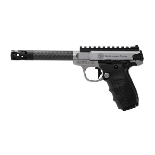 Smith & Wesson Performance Center SW22 Victory Target 22 LR 6 in Carbon Fib - View 2