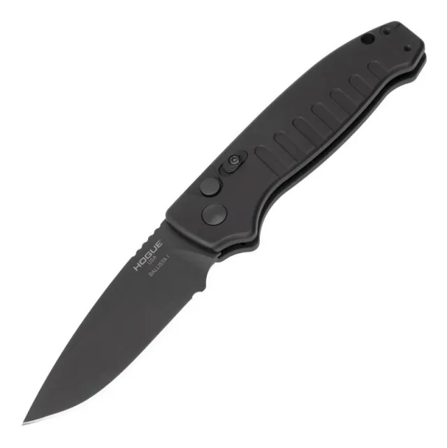 Hogue 64130 Ballista 3.5" Black Aluminum Drop Point 154CM Blade - View 2