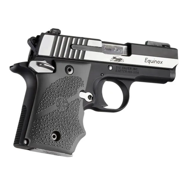 Hogue 98082 Rubber Grips Slate Grey Overmolded with Finger Grooves - View 2