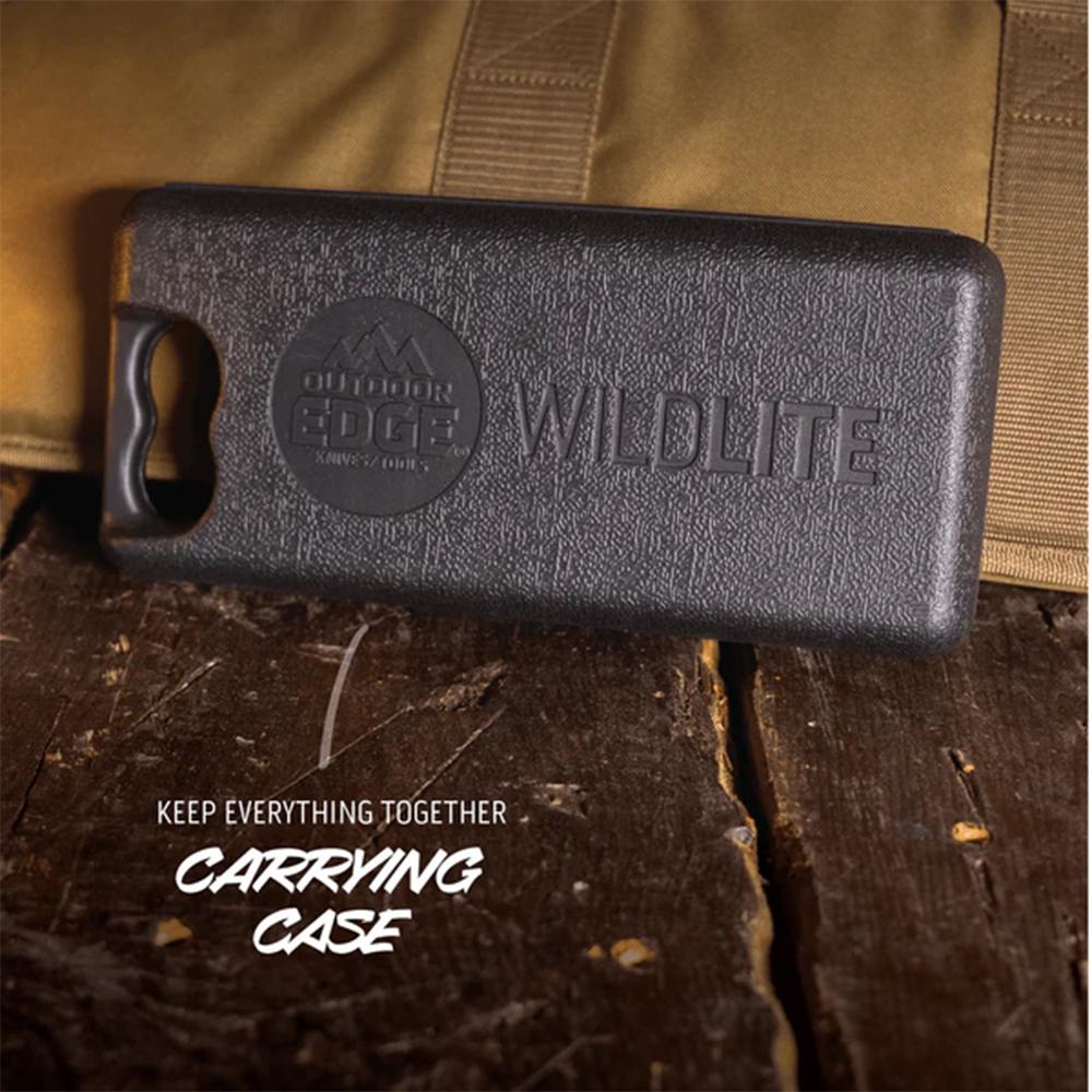 Outdoor Edge WL-6 WildLite Game Processor Kit 420J2 SS Blaze Orange - View 2