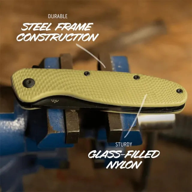 Outdoor Edge VD1C Viddux Folder 3.15" Blade Green - View 2