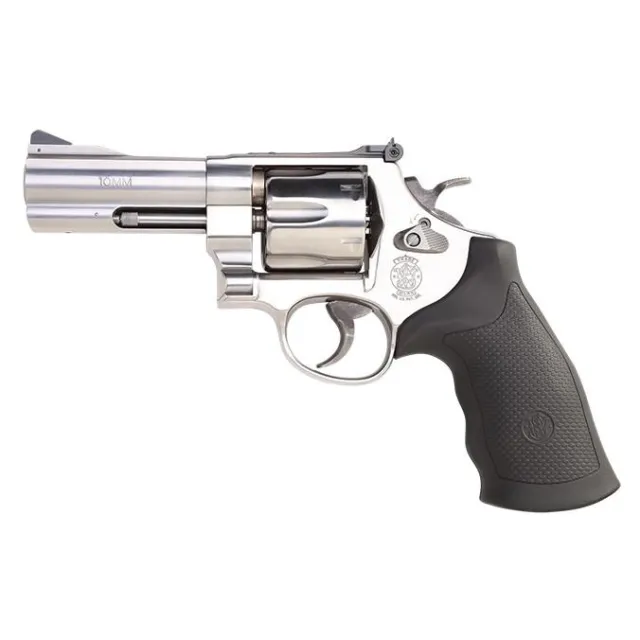 Smith & WESSON Model 610 10mm Auto 4in 6rd Stainless Steel Revolver (12463) - View 2