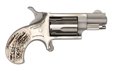 North American Arms NAA-22LR-GSTG Mini-Revolver 22LR 1 1/8" Staglite Grip - View 2