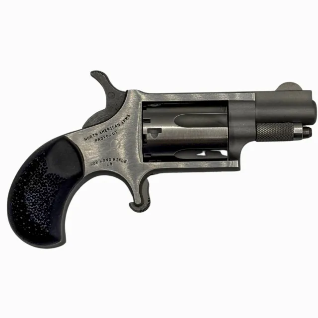 NAA 22LRGRCHS Mini-Revolver 22LR 5rd 1.13" Stainless Steel - View 2