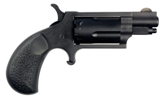 NAA NAA-22MS-CRK Mini-Revolver 22M 5-Shot Black Rubber Grip 1.125" Barrel - View 2