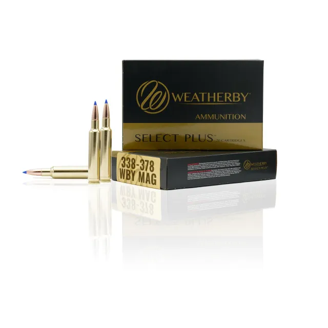 Weatherby B333225TTSX Select Plus 338-378 Wthby Mag 225 gr 3180 fps Barnes Tipped TSX Lead Free 20 Bx/10 Cs - View 2