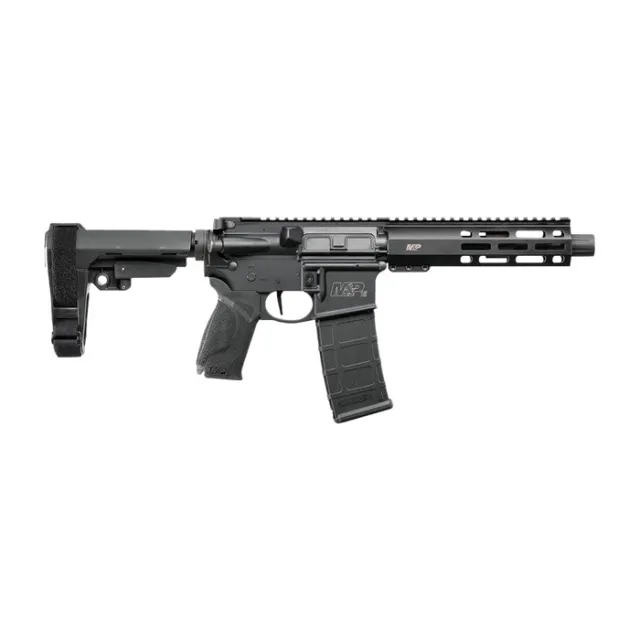 S&W M&P15 Pistol 5.56 7.5 Barrel Matte Black Handgun - View 2