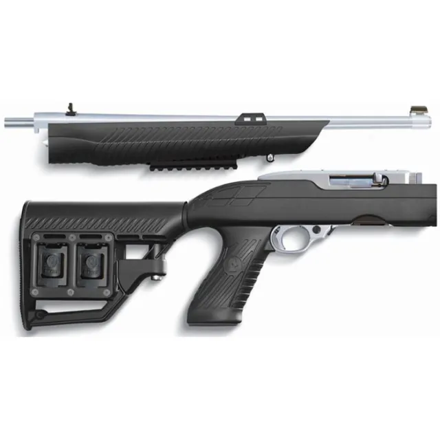 Adaptive Tactical 1081054 ADTAC RM-4 Stock Ruger 10/22 Takedown Black - View 3