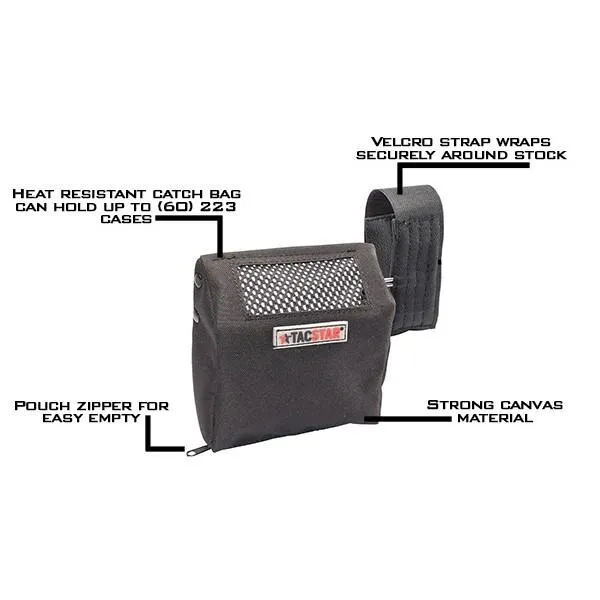 Lyman 1081245 Universal Brass Catcher Black Canvas Velcro Mount - View 2