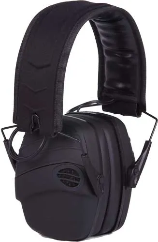 Bench Source BenchMaster RFTAC Rifleman 22dB Electronic Earmuffs Black - View 2