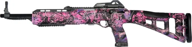 Hi-Point 995TS PI 9mm Carbine 16.5" Pink Camo Adjustable Sights - View 2