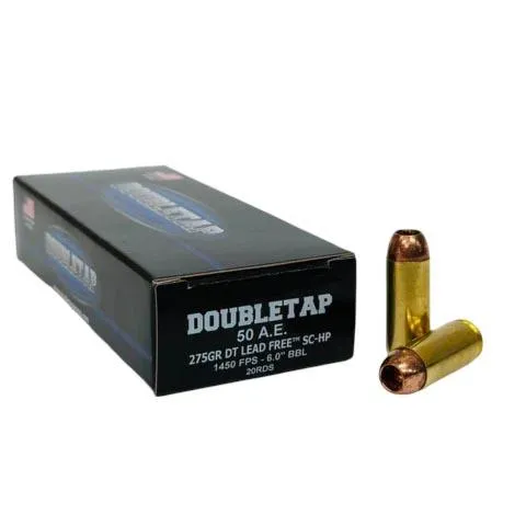 DoubleTap Ammunition 50AE275X .50 AE 275gr SC-HP Lead Free 20 Rounds - View 2