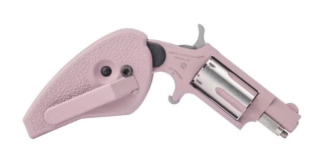 NAA FOLDING HOLSTER GRIP 22MAG 1 1/8 ROSE - BillHicks - .22 WMR