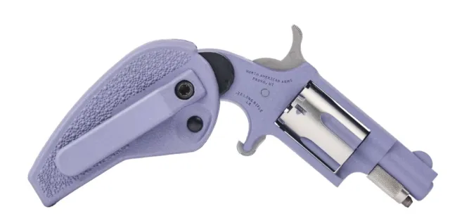NAA FOLDING HOLSTER GRIP 22LR 1 1/8 ORCHID - BillHicks - .22 LR