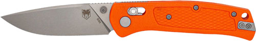 CobraTec CTSCTGRVORGBAR 3.12in Orange Stainless EDC Knife - View 2