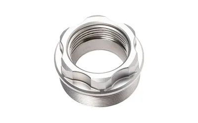 Noveske Hognut Silencer HUB Mount 1.375x24 Matte Finish Titanium - View 2
