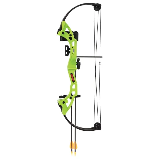 Bear Archery AYS300GR Brave Bow Set Green 13.5-19" 15-25 lbs. - View 2