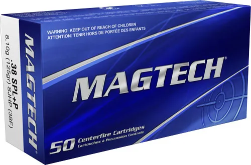 Magtech 38F Range/Training 38Special+P 125gr Semi Jacketed Hollow Point... - View 2