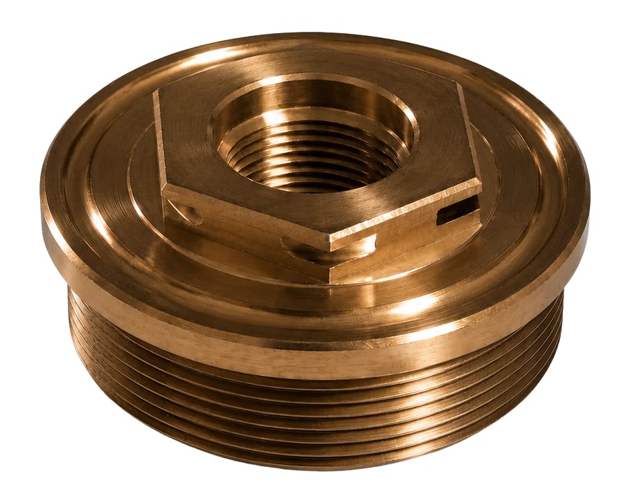 TMP HUB24 DIRECT THREAD HUB 5/8 X 24 TI/HT - View 2