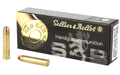 Sellier & Bellot SB460B Handgun 460S&WMag 255gr Jacketed Hollow Point 20 - View 2