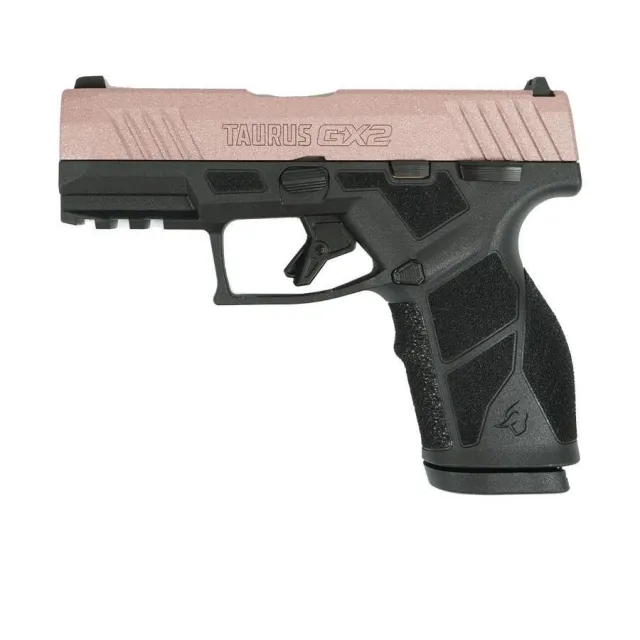 Taurus GX2 "Rose Gold Glitter" Handgun 9mm Luger 13rd Magazines (2) 3.38... - View 2