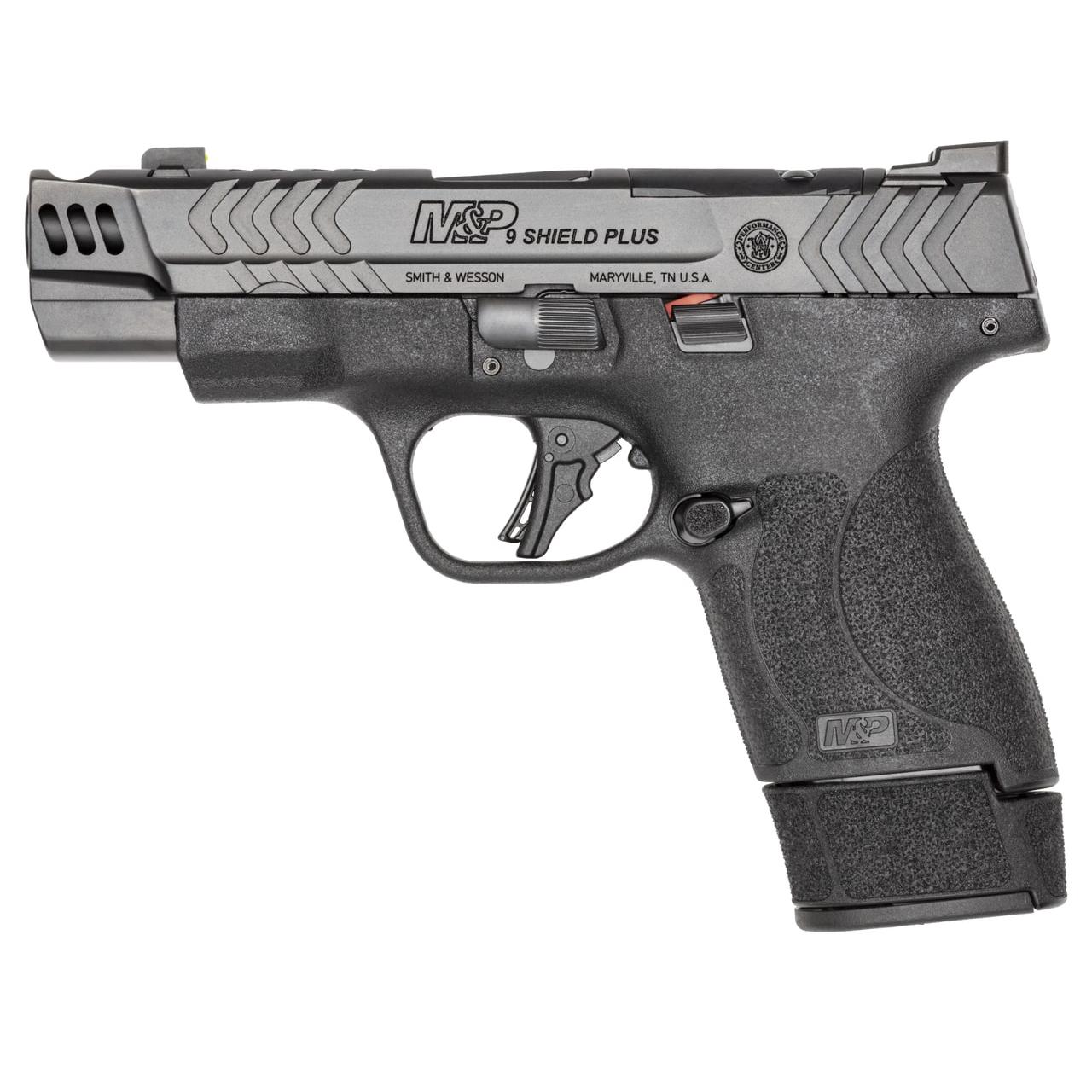 Smith & Wesson 13990 M&P 9mm Shield Plus 15+1 Night Sights Black - View 2