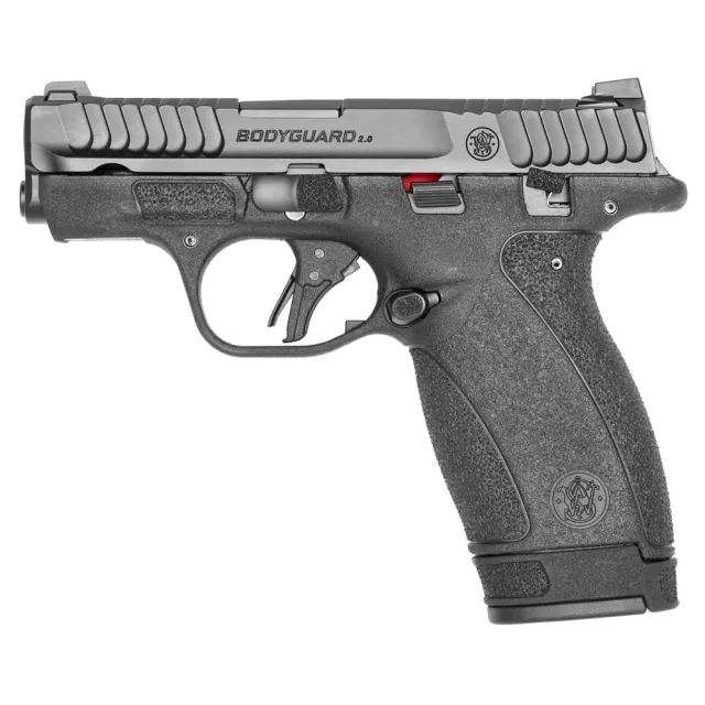 Smith & Wesson Bodyguard 2.0 Micro Handgun: Striker-Fired, 10/12-Round Mag, Tritium Sight - View 2