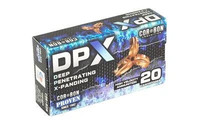 Corbon DPX300AAC200 300 Blackout 200gr Subsonic Copper HP Ammo 20 Rds - View 3