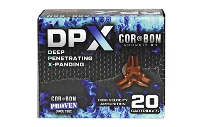 Corbon DPX45C225 .45LC +P 225 Grain Barnes X 20 Rounds Lead-Free Ammo - View 2