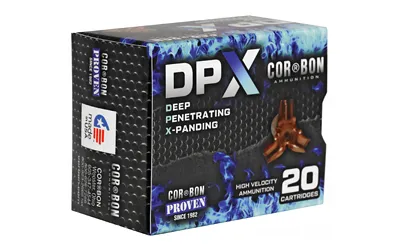 Corbon DPX45C225 .45LC +P 225 Grain Barnes X 20 Rounds Lead-Free Ammo - View 3