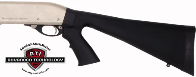 GSM Outdoors Adv. Tech. Buttstock w/ Pistol Grip 12In Black - View 2