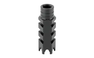 ATI A5102251 Shark Muzzle Brake Black Oxide Steel 1/2"-28 tpi .223/5.56 - View 3