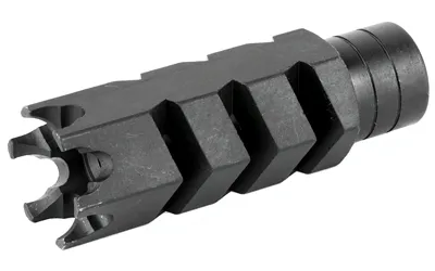 ATI A5102251 Shark Muzzle Brake Black Oxide Steel 1/2"-28 tpi .223/5.56 - View 4
