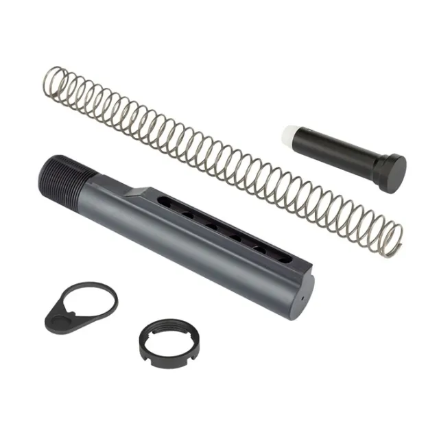 Advanced Technology A5102240 AR-15 Mil-Spec Buffer Tube Assembly Black - View 2